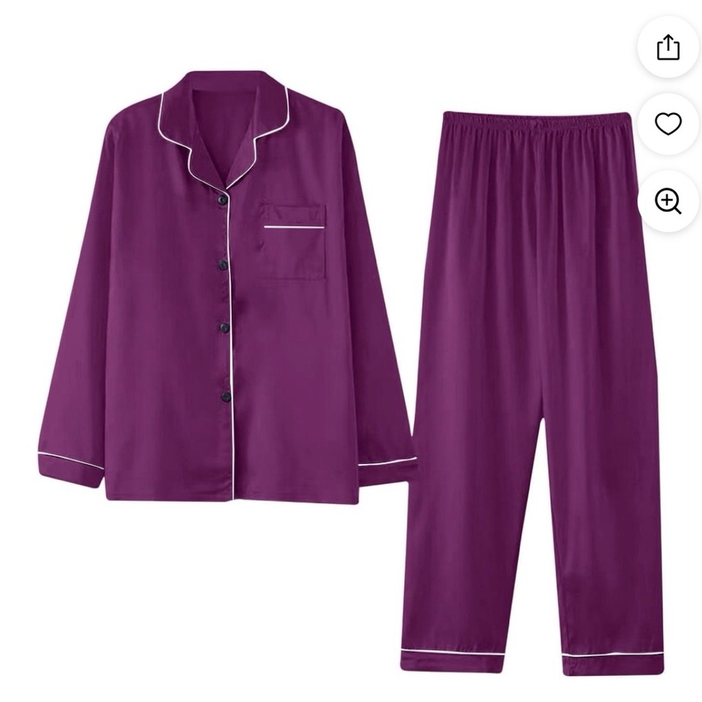 NWT: Chaser Women's Purple Pajama Set